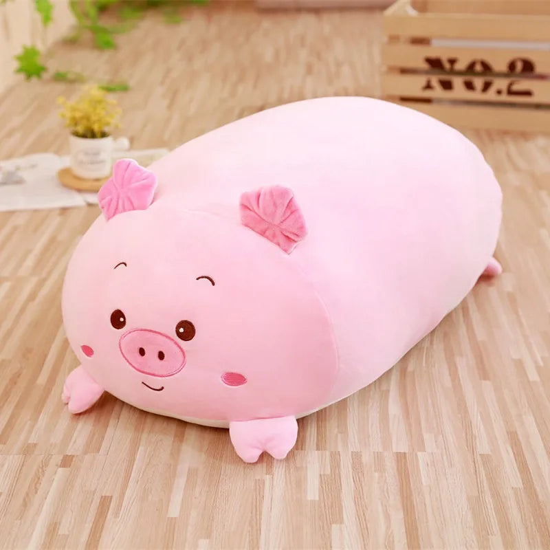 9 Styles Adorable Animal Plush Toys - Dinosaur, Pig, Cat, Bear, Panda, Hamster, Elephant & Deer Stuffed Animals | Soft Cartoon Pillow Dolls for Babies & Kids | Perfect Gift for Birthdays, Nursery Decor & Cuddling Companions