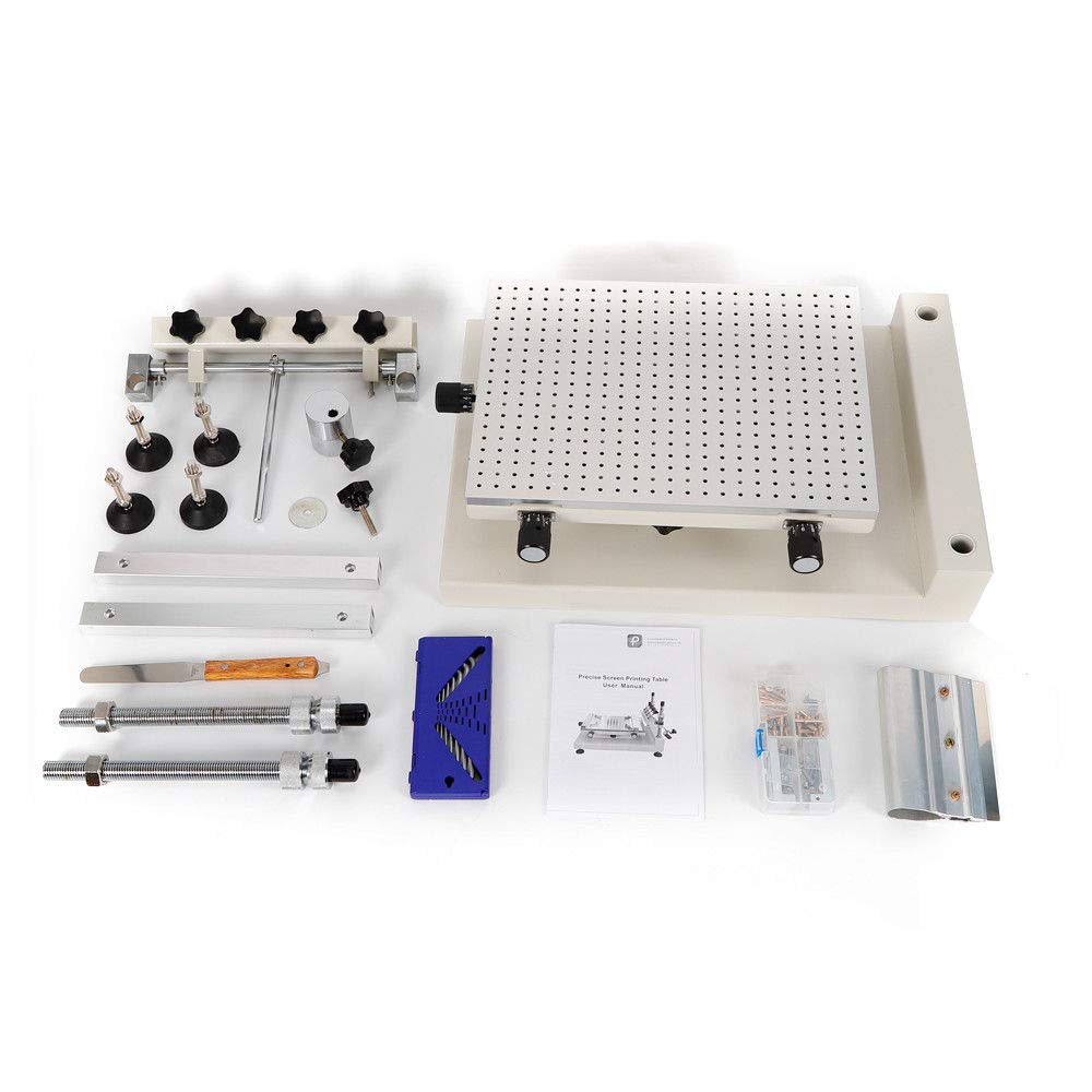 High Precision 3040 Solder Paste Printer - 250x400mm SMT/SMD PCB Screen Printing Machine for Circuit Board Assembly | Perfect for Electronics Manufacturing & DIY Projects