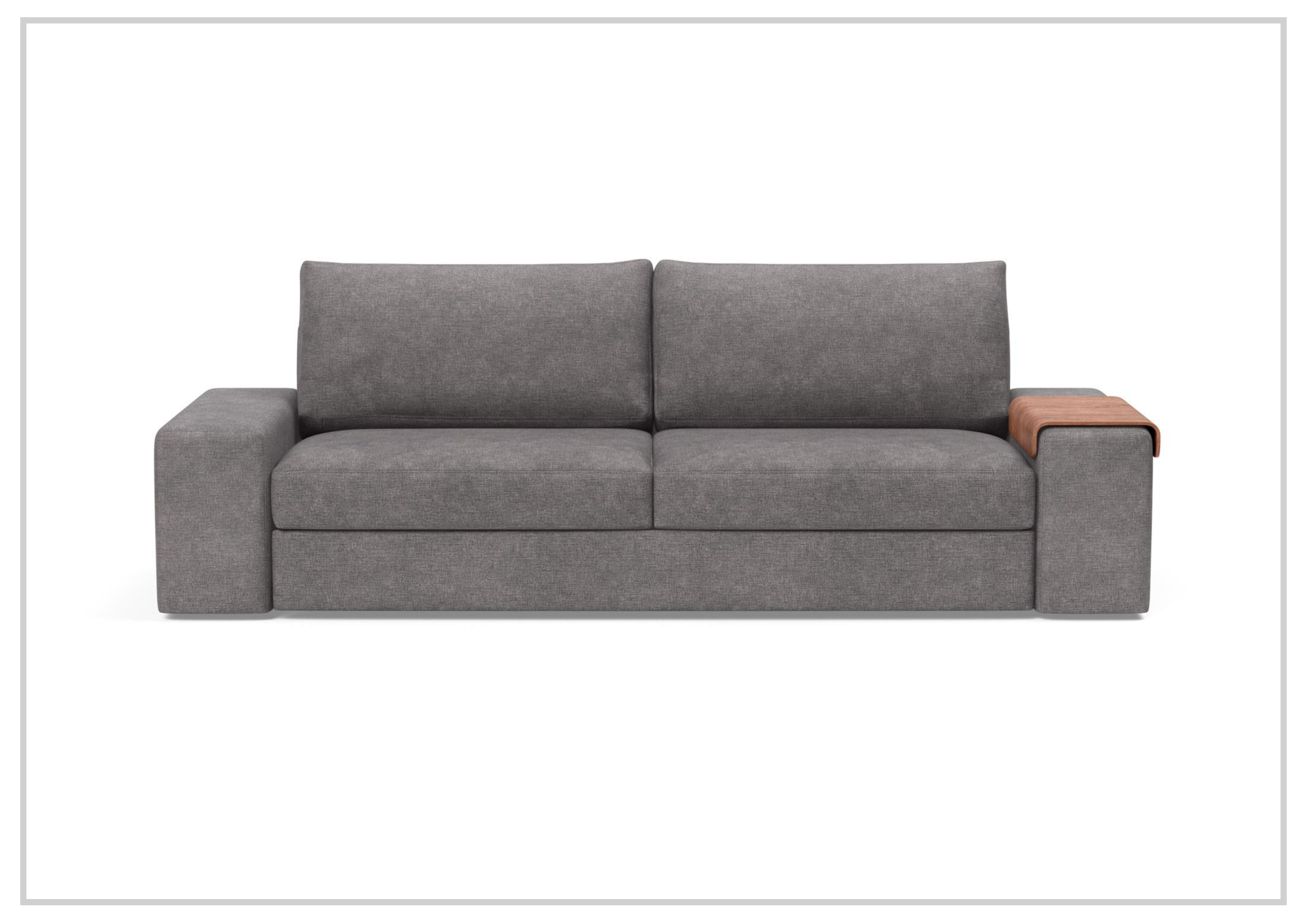Innovation Living Vilander Full-Size Fabric Sofa Bed - Convertible Sleeper Sofa for Small Spaces, Guest Room & Apartment Living | Comfortable Modern Futon with Storage