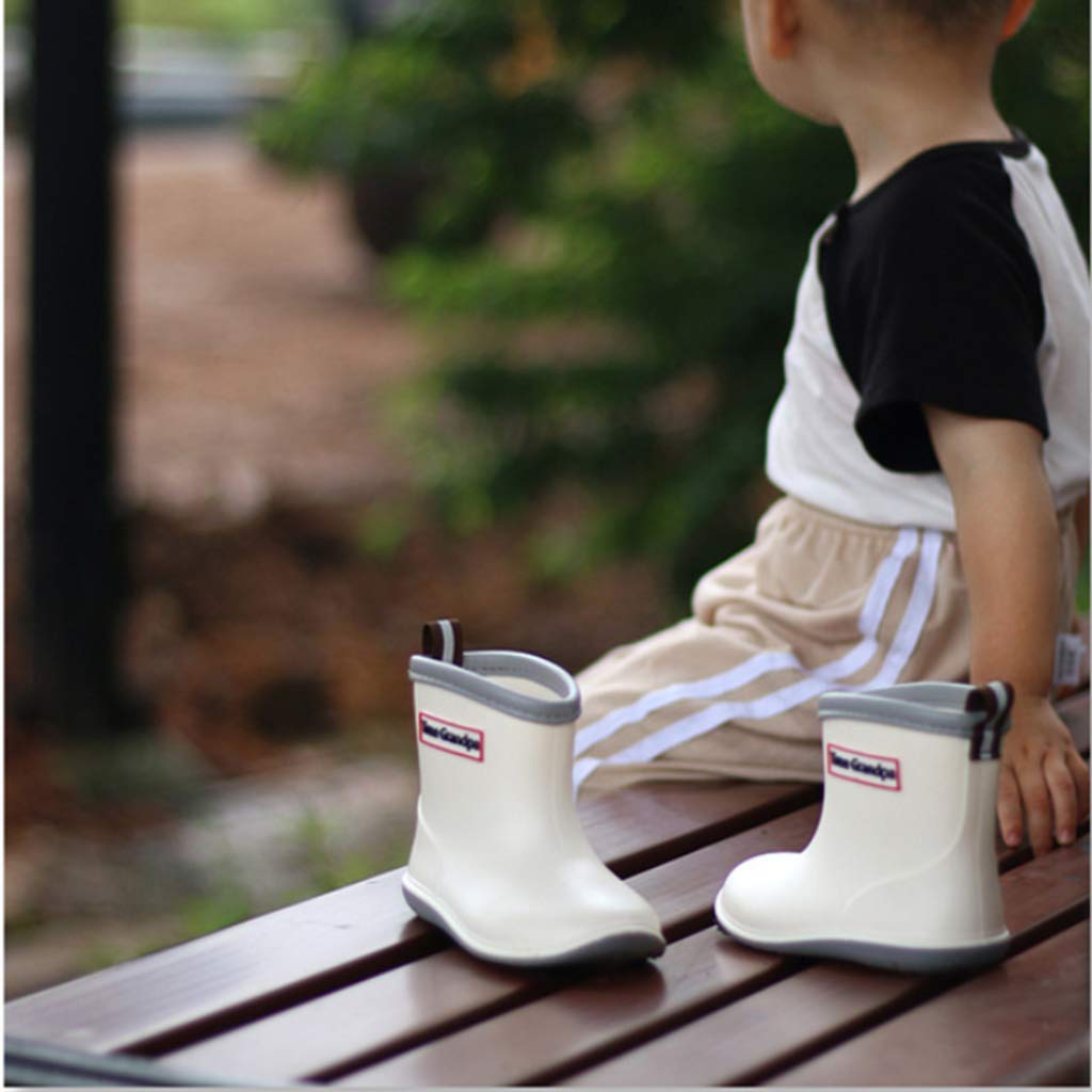 **Waterproof Toddler Rain Boots - Lightweight & Easy-On Baby Rain Boots for Boys & Girls - Perfect for Puddles, Outdoor Play & Rainy Day Adventures**