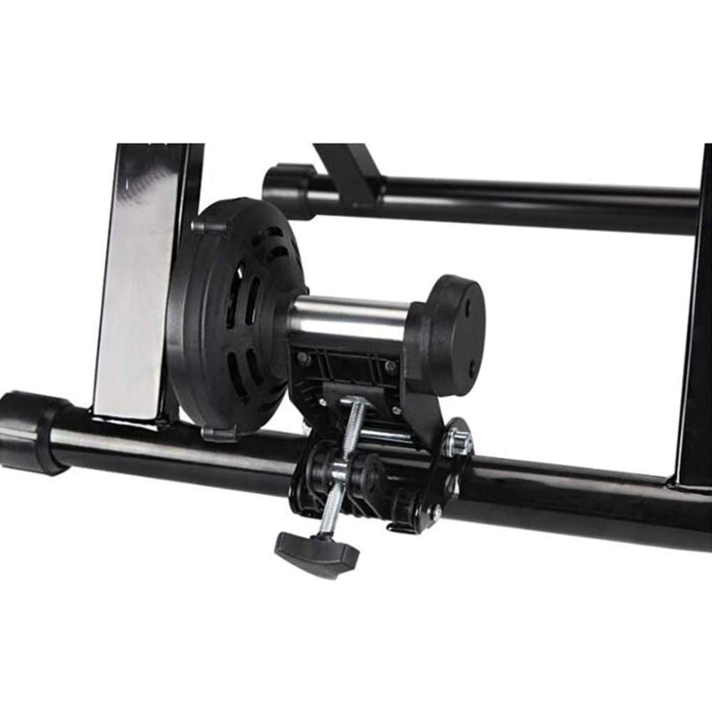 Bicycle Turbo Trainer Stand for Indoor Cycling - Compatible with 20-22 Inch Mountain & Road Bikes - Stationary Exercise Bike Trainer for Home Workouts & Winter Training