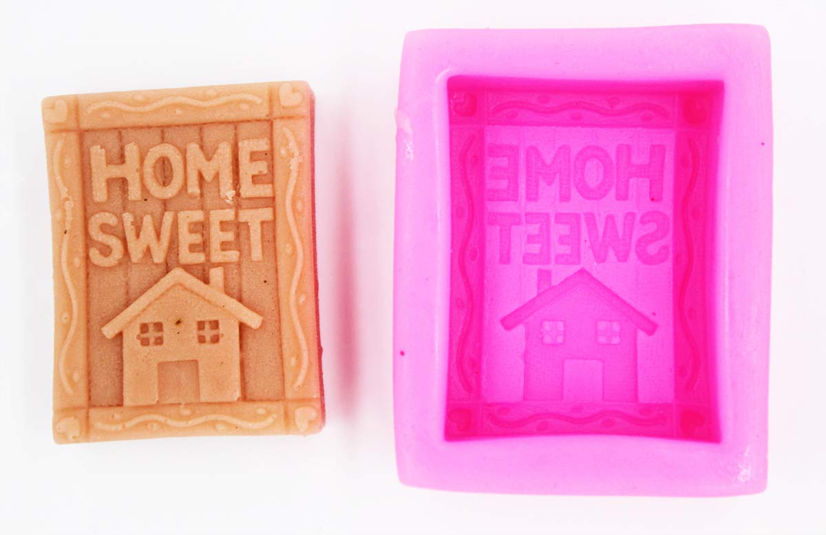 Premium Silicone Soap Mold S0078 - DIY Handmade Soap Making Kit for Home Crafting, Bath & Body Gifts, Wedding Favors, and Party Decorations