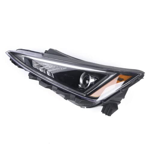 2019-2020 Hyundai Elantra Headlight Assembly Set - Driver & Passenger Side (Left+Right) Replacement Parts - Perfect for Night Driving & Foggy Conditions