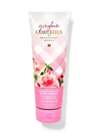 Bath & Body Works Gingham Gift Set - Full Size Fragrance Mist, Body Cream & Shower Gel for Women | Perfect for Birthday, Anniversary & Holiday Gifts