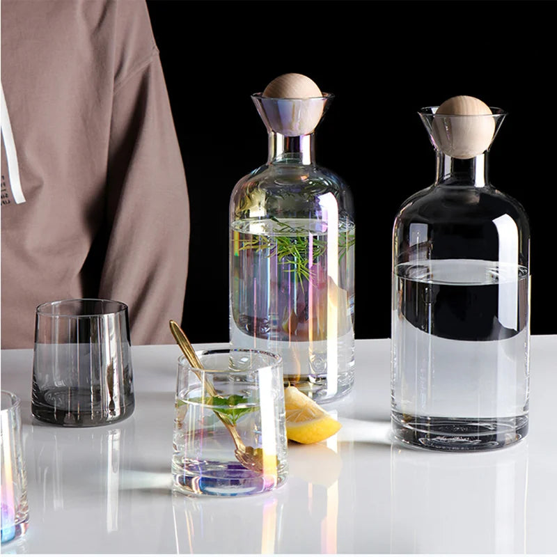Premium Crystal Drinkware Set - Elegant Glassware for Wine, Cocktails & Water - Perfect for Parties, Weddings & Home Entertaining