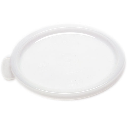 Cambro CPL12 White Lid for 1.2 Quart (1.2 Qt) Colored Crocks - Set of 12 Lids - Perfect for Food Storage, Restaurants, and Catering Services