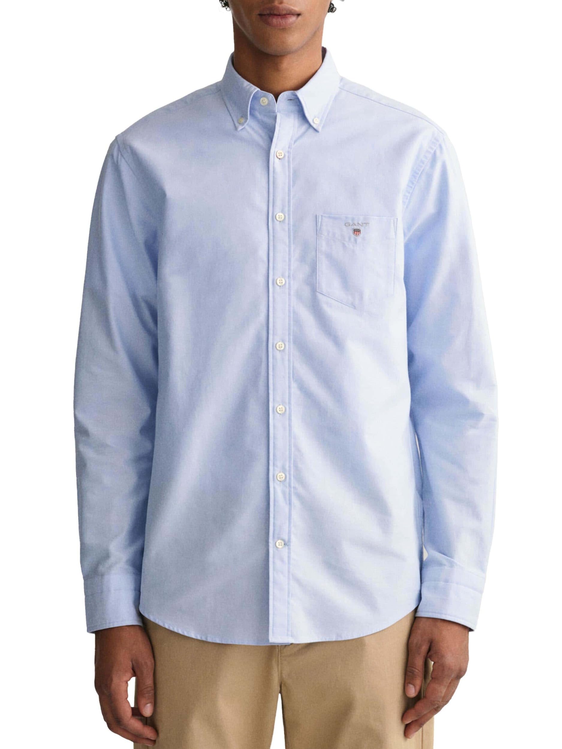 GANT Men's Classic Oxford Shirt - Premium Cotton Dress Shirt for Business & Casual Wear | Perfect for Office, Dates & Formal Events