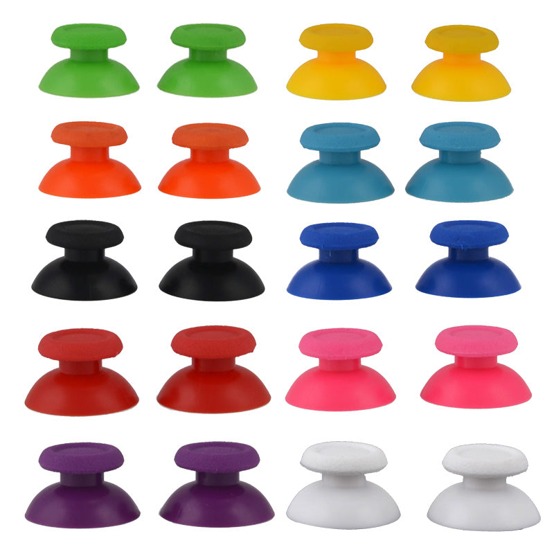 eXtremeRate Replacement 3D Analog Thumbsticks for PS4 Controller - Solid Blue | Enhanced Grip & Precision for Gaming | Perfect for FPS, Racing & Action Games