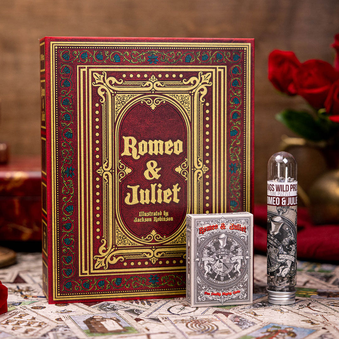 Romeo & Juliet Puzzle Set - 500 Piece Romantic Shakespearean Jigsaw Puzzle for Adults & Teens - Perfect for Date Nights, Gifts & Home Decor