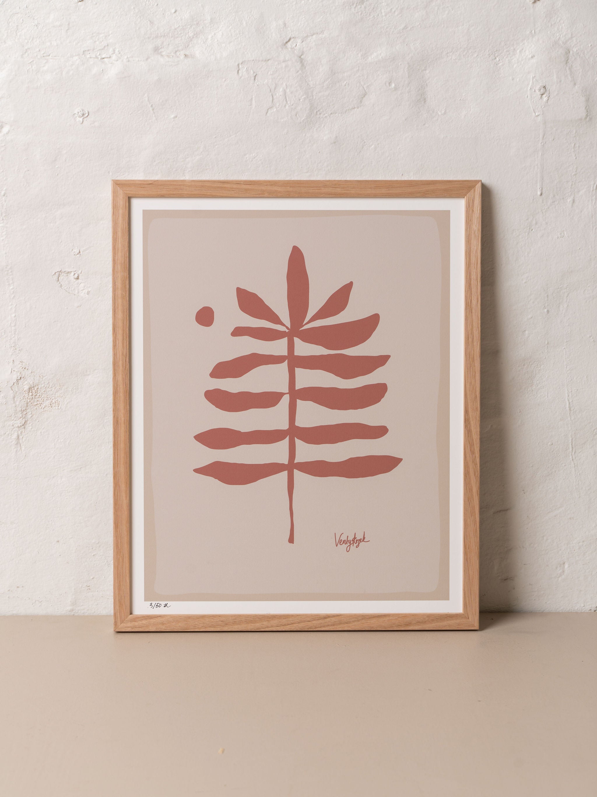 Branch Study #1 Art Print - Modern Botanical Wall Decor for Home, Office & Living Room - Perfect for Nature Lovers & Interior Design