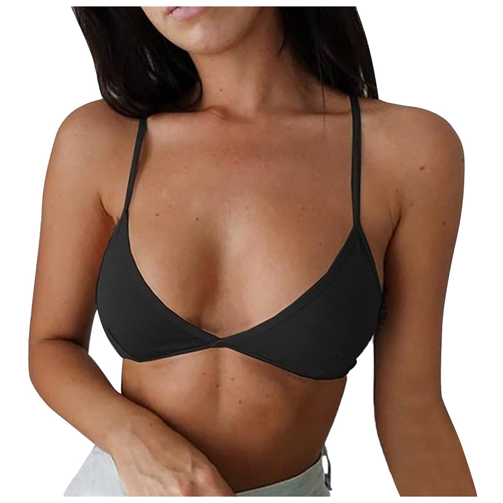 Pacoco Women's Strapless Adjustable Rimless Invisible Bralette Push Up Sticky Bra Vest - Seamless Comfort for Everyday Wear, Special Occasions & Intimate Moments