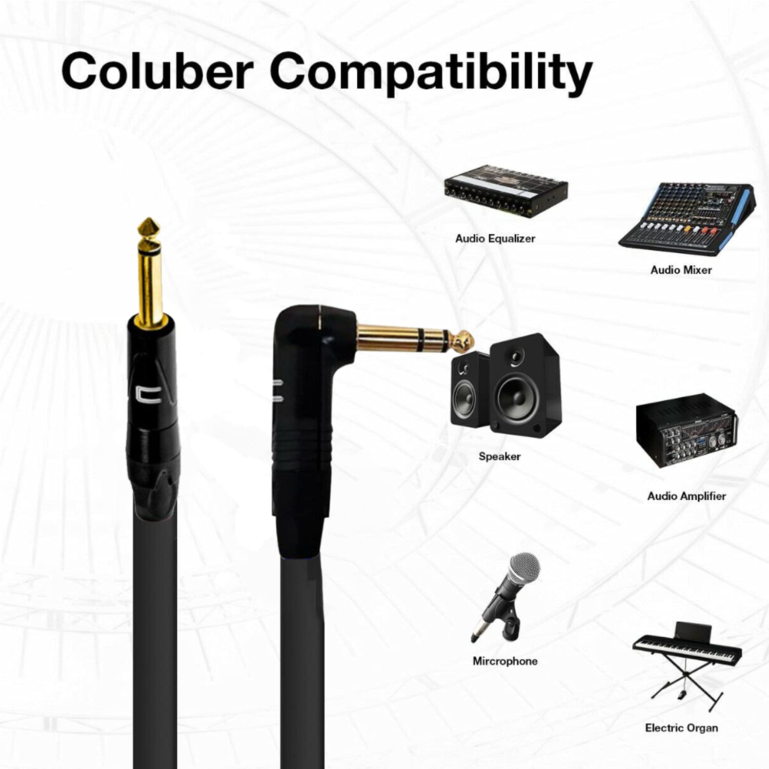 COLUBER CABLE 200ft Orange 1/4