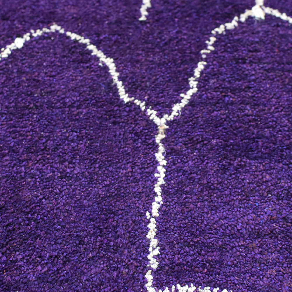 Handmade Fusion Hand Knotted Wool Rug - Premium Bohemian Style Area Rug for Living Room, Bedroom & Home Decor