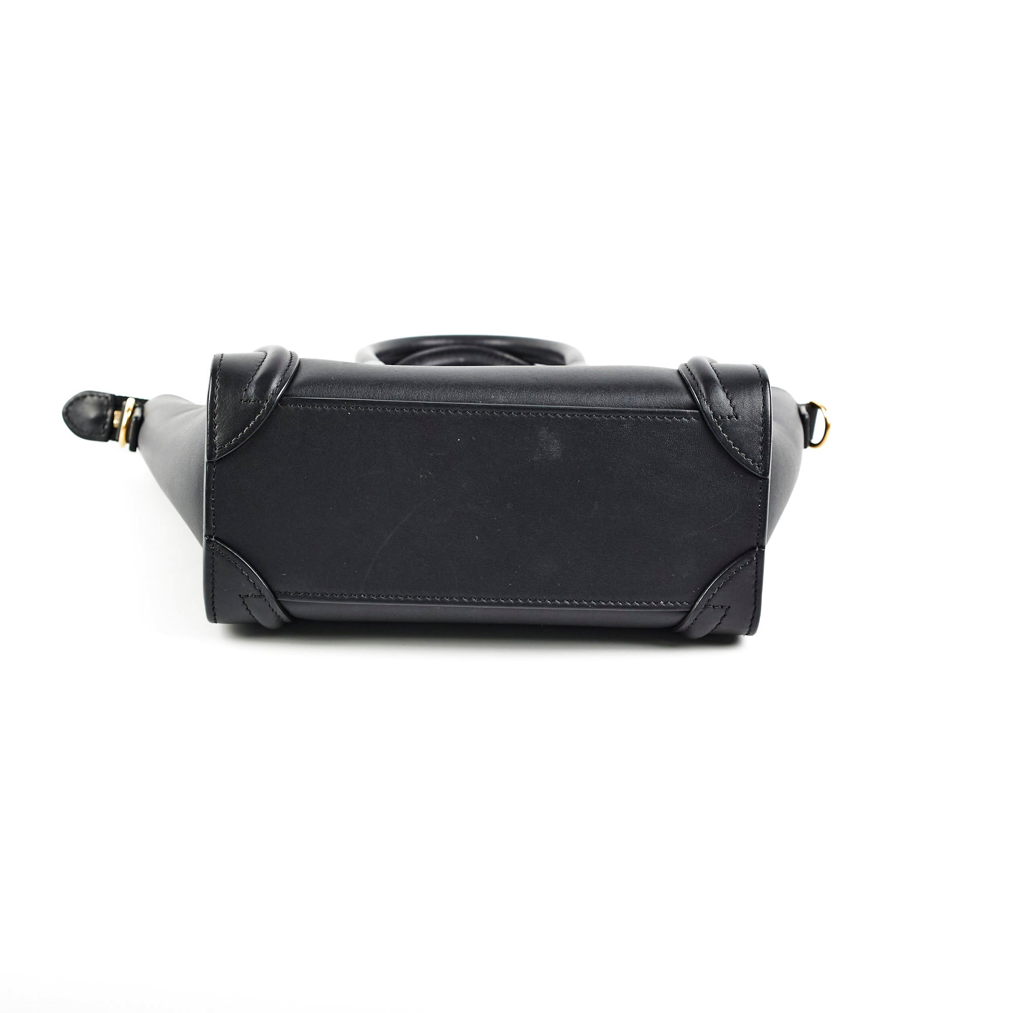 Celine Luggage Nano Black Handbag - Luxury Leather Tote Bag for Women | Perfect for Work, Travel & Everyday Use
