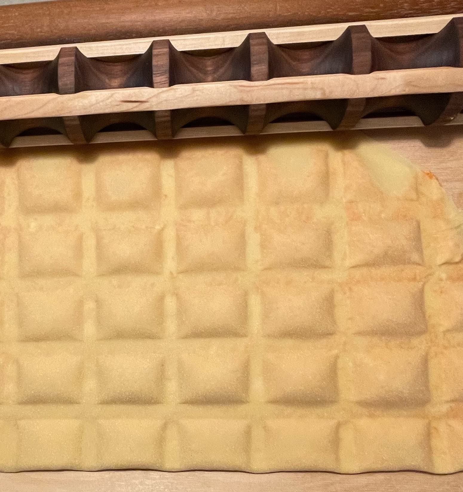 Premium Walnut Ravioli Rolling Pin - 16.5