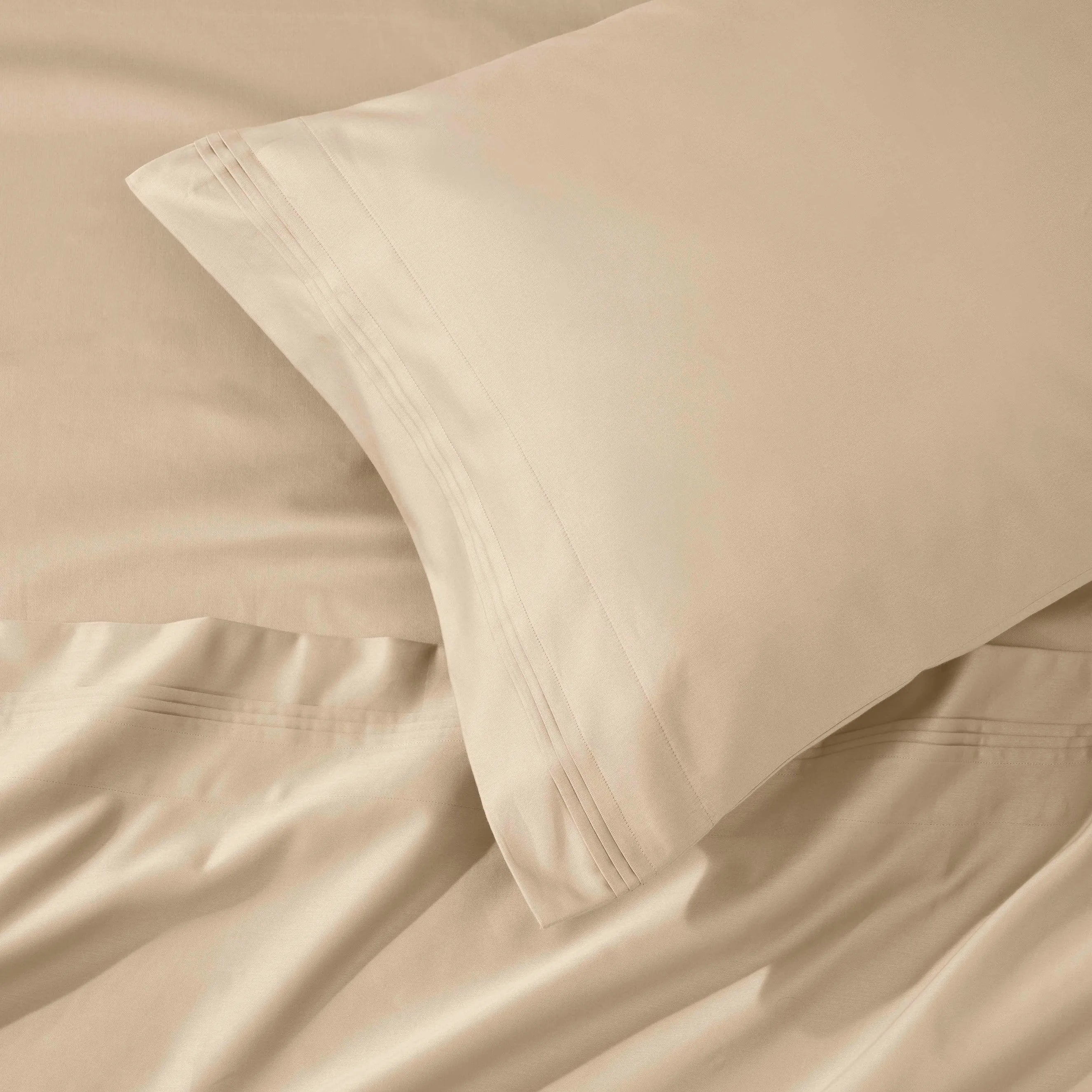 Luxury 1000 Thread Count Egyptian Cotton Pillowcase Set - Soft & Breathable Bedding for Ultimate Comfort - Perfect for Master Bedroom, Guest Room & Hotel Use