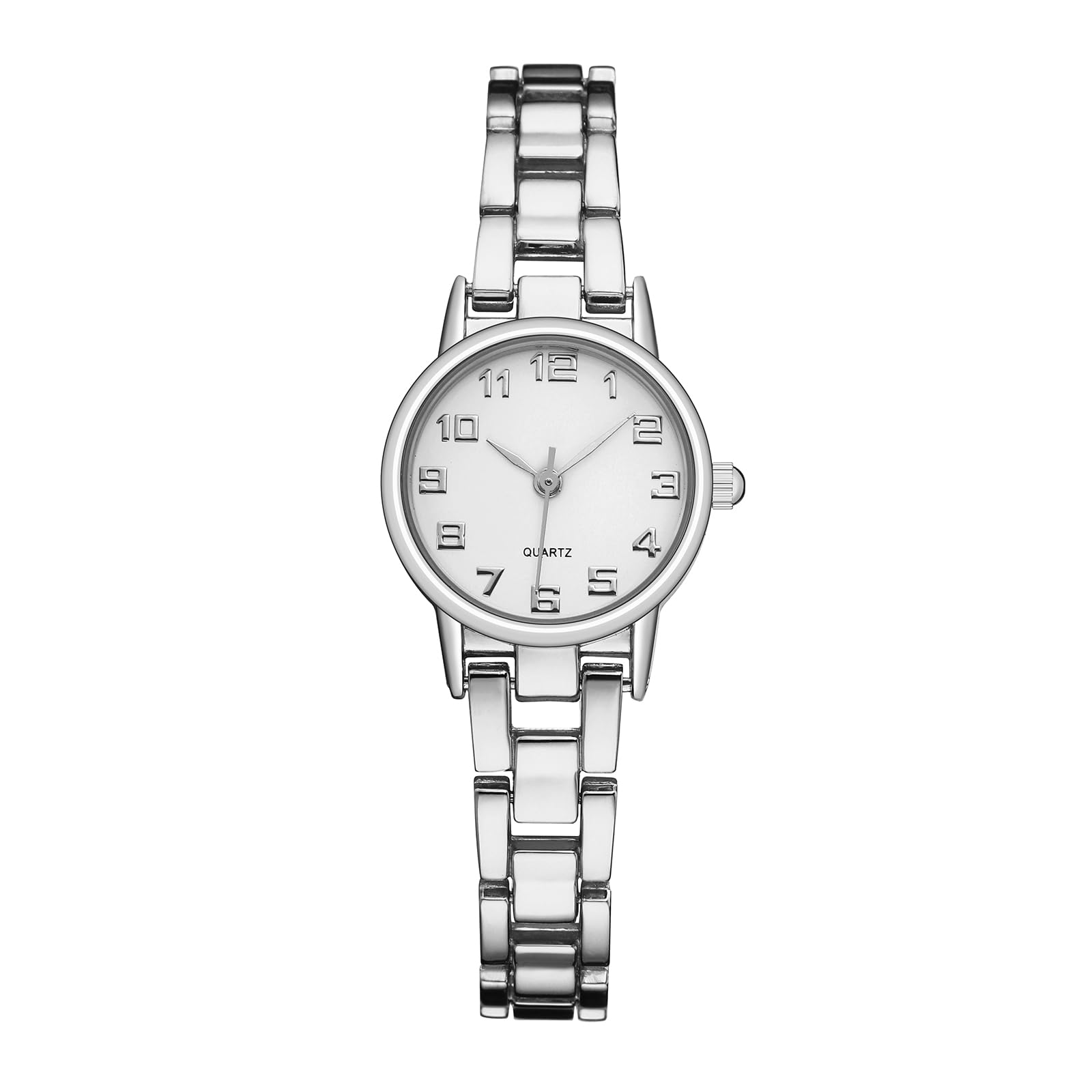 Elegant Women's Quartz Wristwatch - Waterproof Ladies Bracelet Watch with Stainless Steel Band | Perfect for Office, Party & Everyday Wear