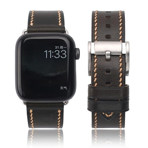 Grey Black-Sliver Buckle