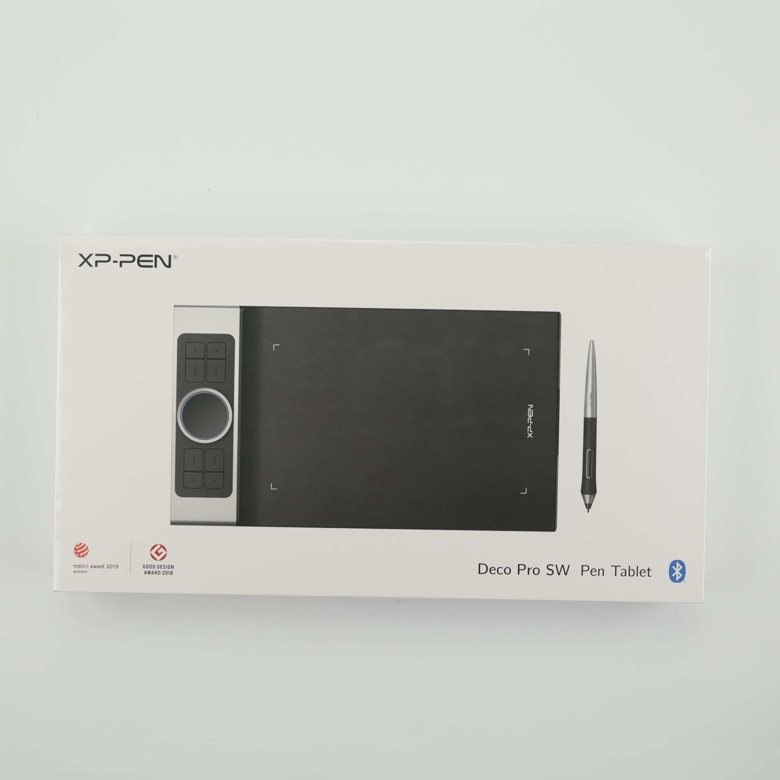 XP-PEN Deco Pro SW Bluetooth 5.0 Wireless Drawing Tablet with Battery-Free Stylus - 8 Express Keys for Digital Art, Photo Editing & Design - Compatible with Android Devices - Perfect for Artists, Designers & Content Creators