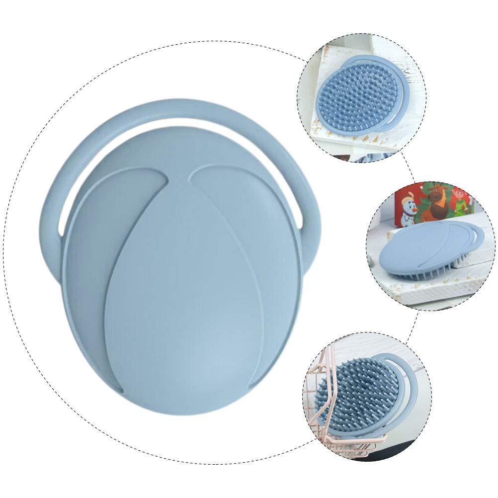 Baby Hair Scalp Massager - Soft Silicone Shampoo Brush for Infants & Toddlers - Gentle Bath Brush for Newborns - Perfect for Cradle Cap Care & Relaxing Head Massage During Bath Time