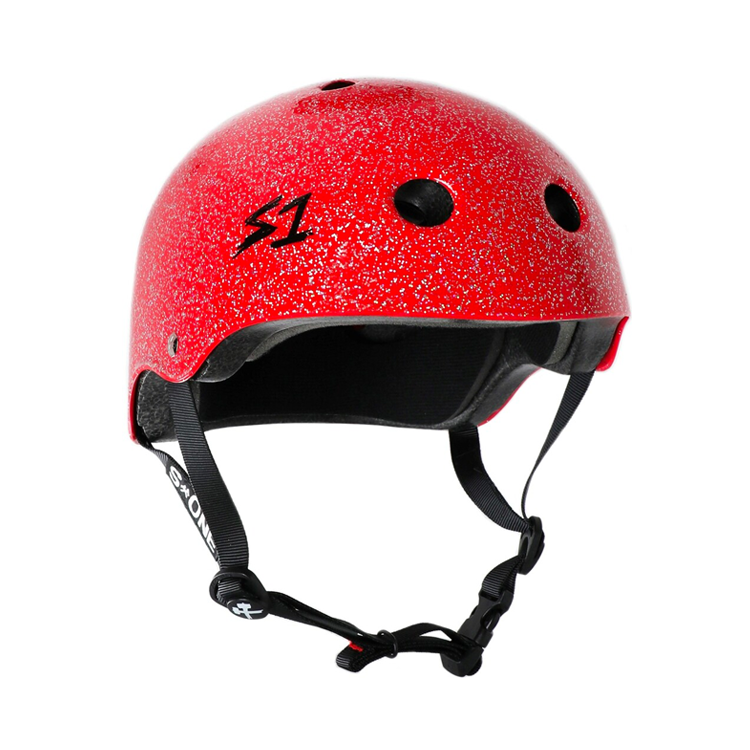Lifer Helmet - Glossy Glitter Motorcycle Helmet for Men & Women | High Shine Safety Gear for Riding, Biking, and Racing | Perfect for Street, Track, and Off-Road Adventures
