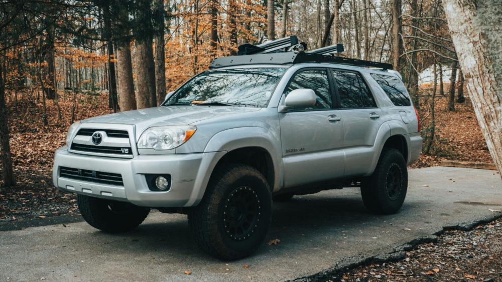 Prinsu Designs Roof Rack for 2003-2009 Toyota 4Runner | Heavy-Duty Aluminum Rack for Off-Road Adventures & Outdoor Gear Storage