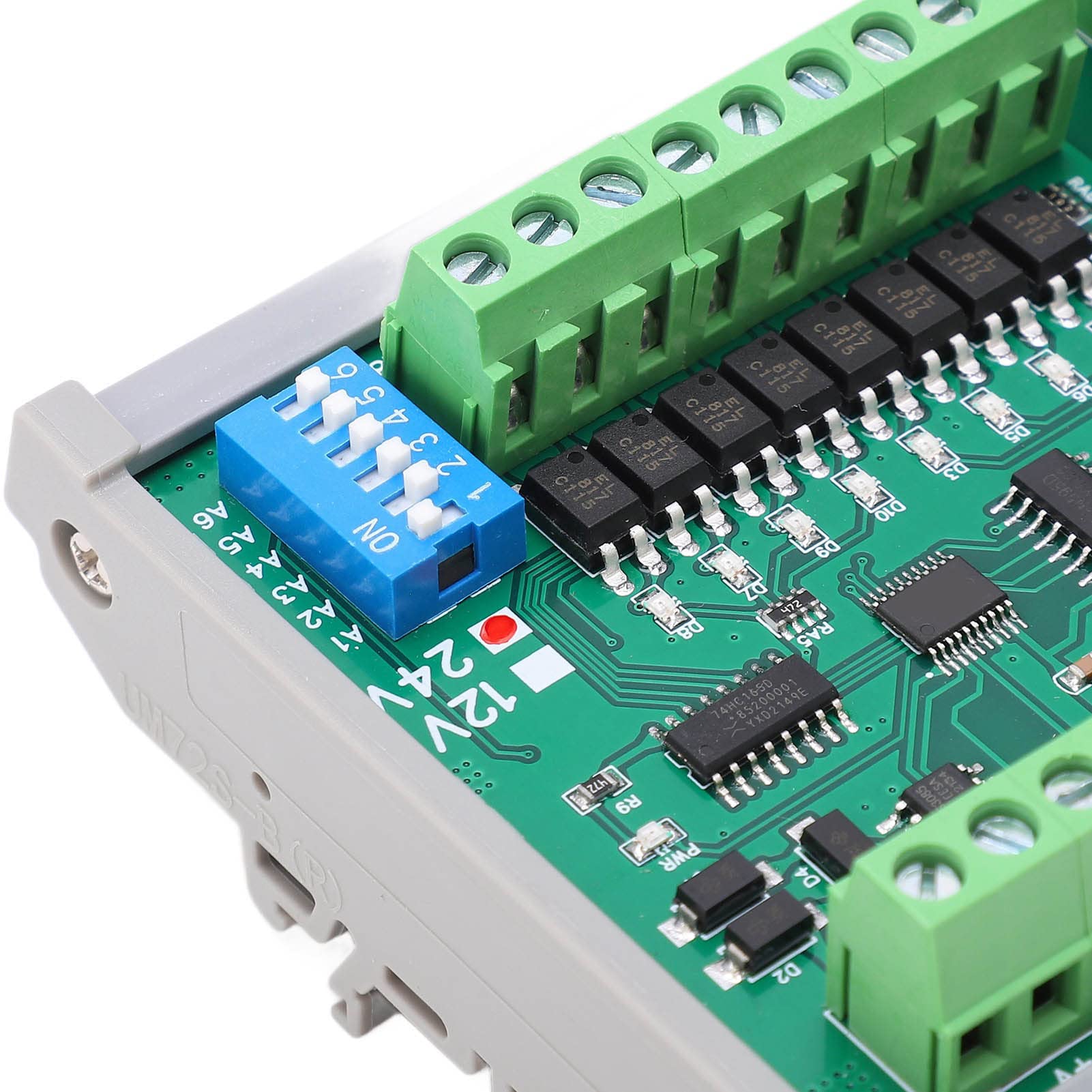 8 Channel Relay Module with RS485 Interface - 24V DC RTU Smart Home Automation Board for Appliance Control | Perfect for Smart Homes, Industrial Automation & DIY Projects