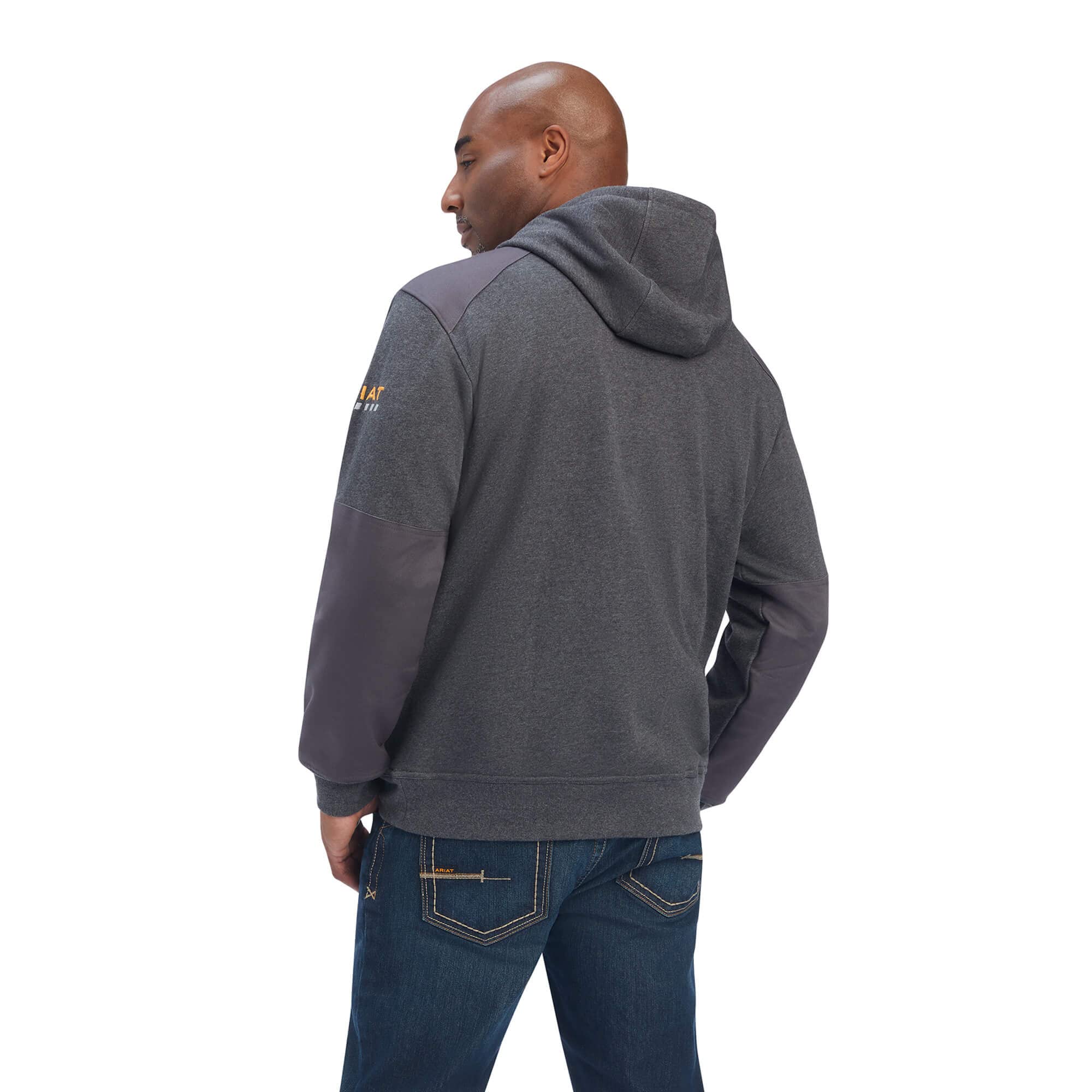 ARIAT Men's Rebar Workman Duracanvas Hoodie - Durable Workwear Jacket for Construction & Outdoor Activities - Heavy Duty Pullover for Cold Weather & Job Sites