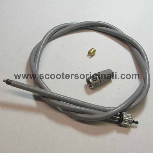 Vespa Speedometer Cable Replacement for Rally, Sprint, TS 125 & GT 'R' Models - Complete OEM Fit - Perfect for Vintage Scooter Restoration & Daily Commuting
