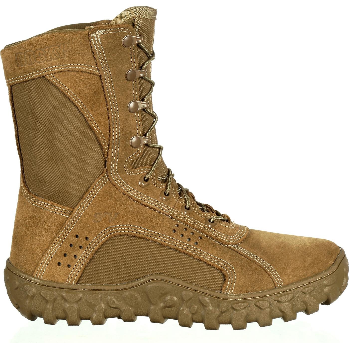 Rocky Men's RKC050 Tactical Boots - Durable Military Combat Boots for Hiking, Work & Outdoor Adventures