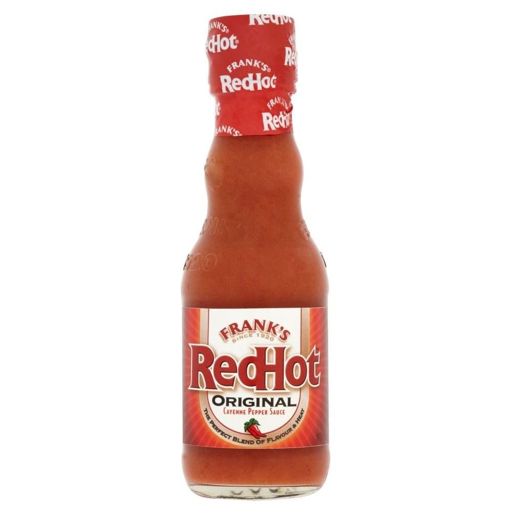 Frank's RedHot Original Cayenne Pepper Sauce (5 oz / 148ml) - 2 Pack Bottles | Perfect for Wings, Nachos & Bloody Mary Cocktails | Gluten-Free Hot Sauce for Cooking & Grilling