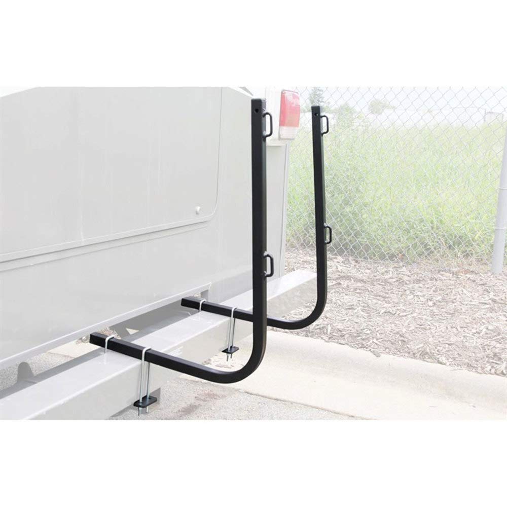 Camco Rhino 21 Gallon RV Tote Tank with Heavy-Duty Bumper Mount Holder | Powder-Coated Steel Construction for Durability | Fits 4