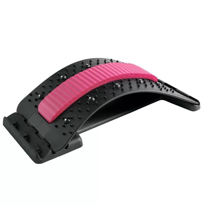 Magnetic Back Stretcher for Pain Relief - Yoga Posture Corrector with Acupressure Points | Improve Flexibility & Relieve Muscle Tension for Home, Office & Gym Use