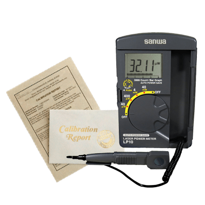 Certified Laser Power Meter - High Precision Recertification for Industrial & Medical Use | Accurate Laser Measurement Tool for Labs & Clinics