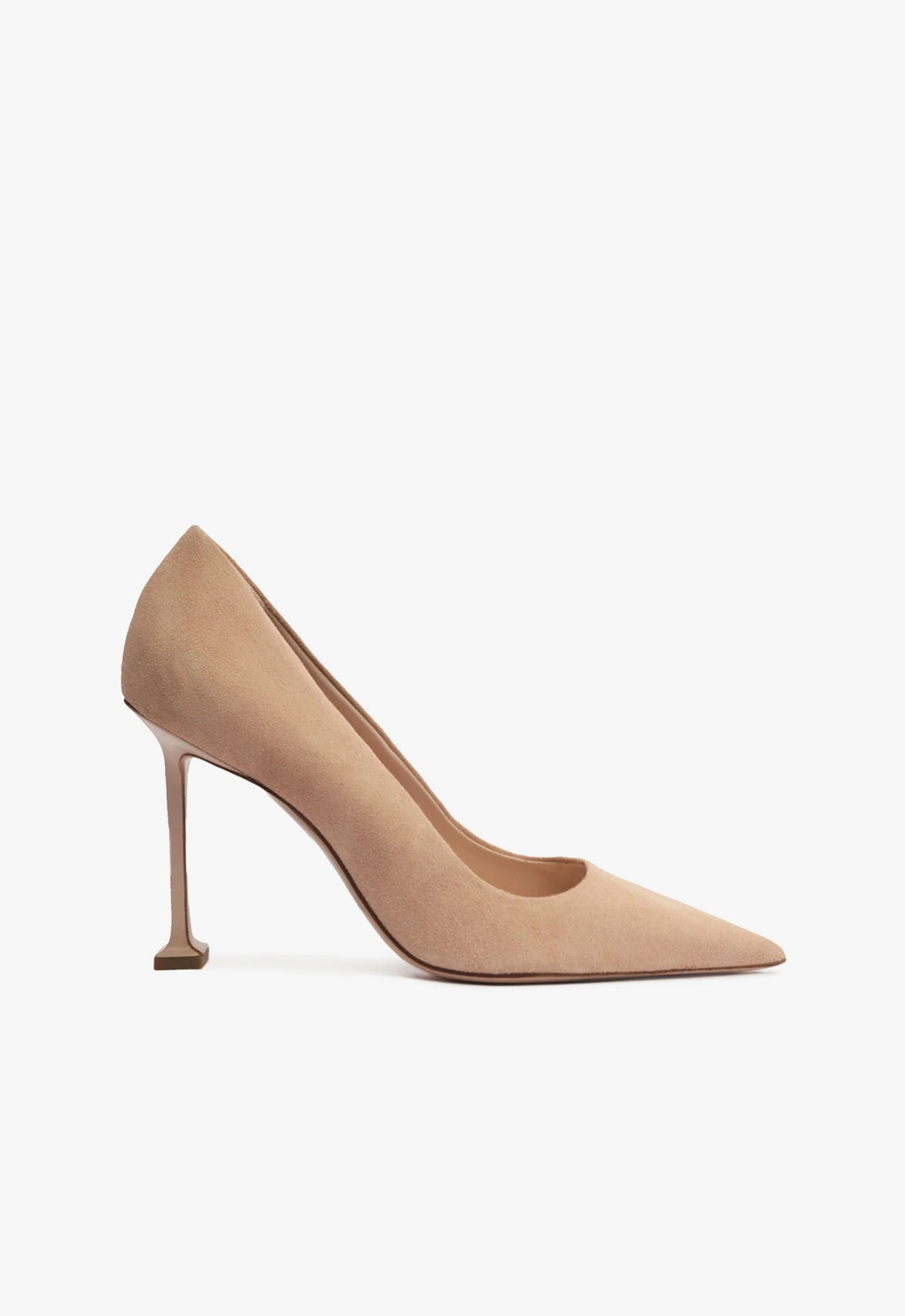 Firenze Suede Pumps for Women - High Heel Dress Shoes (3.5 Inch) - Elegant Pointed Toe & Comfortable Fit for Parties, Weddings & Office Wear - Style #S2185700010002