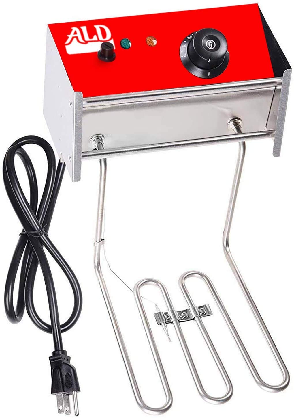 ALDKitchen Electric Deep Fryer - Stainless Steel Dual Basket (1 & 2 Baskets) for Home & Restaurant Use | Perfect for French Fries, Chicken Wings & More