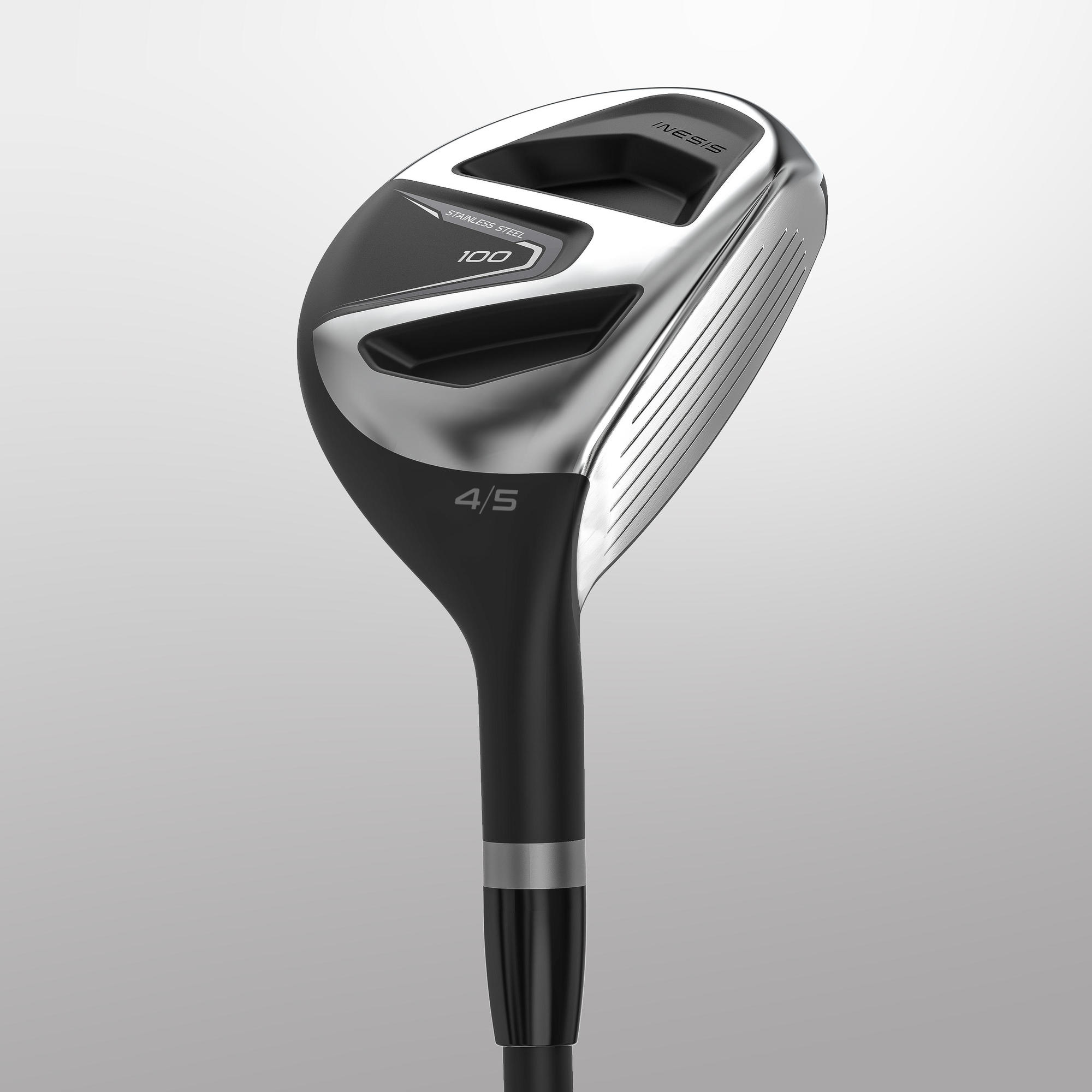 INESIS 100 Adult Golf Club Set - 7 Piece Right Handed Graphite Shaft Clubs for Men & Women | Perfect for Beginners & Intermediate Golfers | Driving Range & Course Play