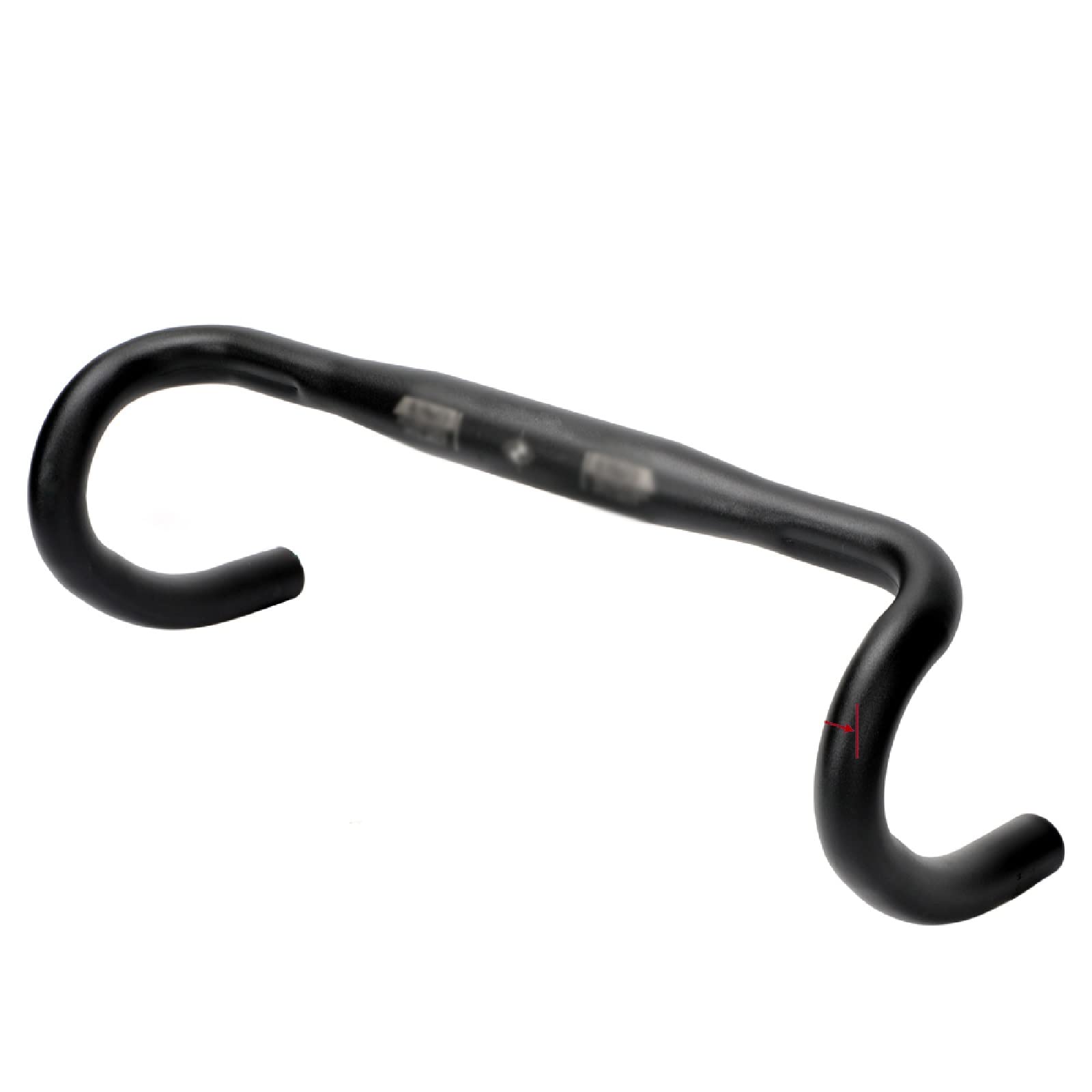 Lightweight Aluminum Road Bike Drop Handlebar - 25.4mm/31.8mm Clamp Size - 380/400/420/440mm Width Options - Perfect for Racing & Endurance Cycling (31.8x420mm Black) - Ideal for Road Bikes, Commuting & Long-Distance Riding