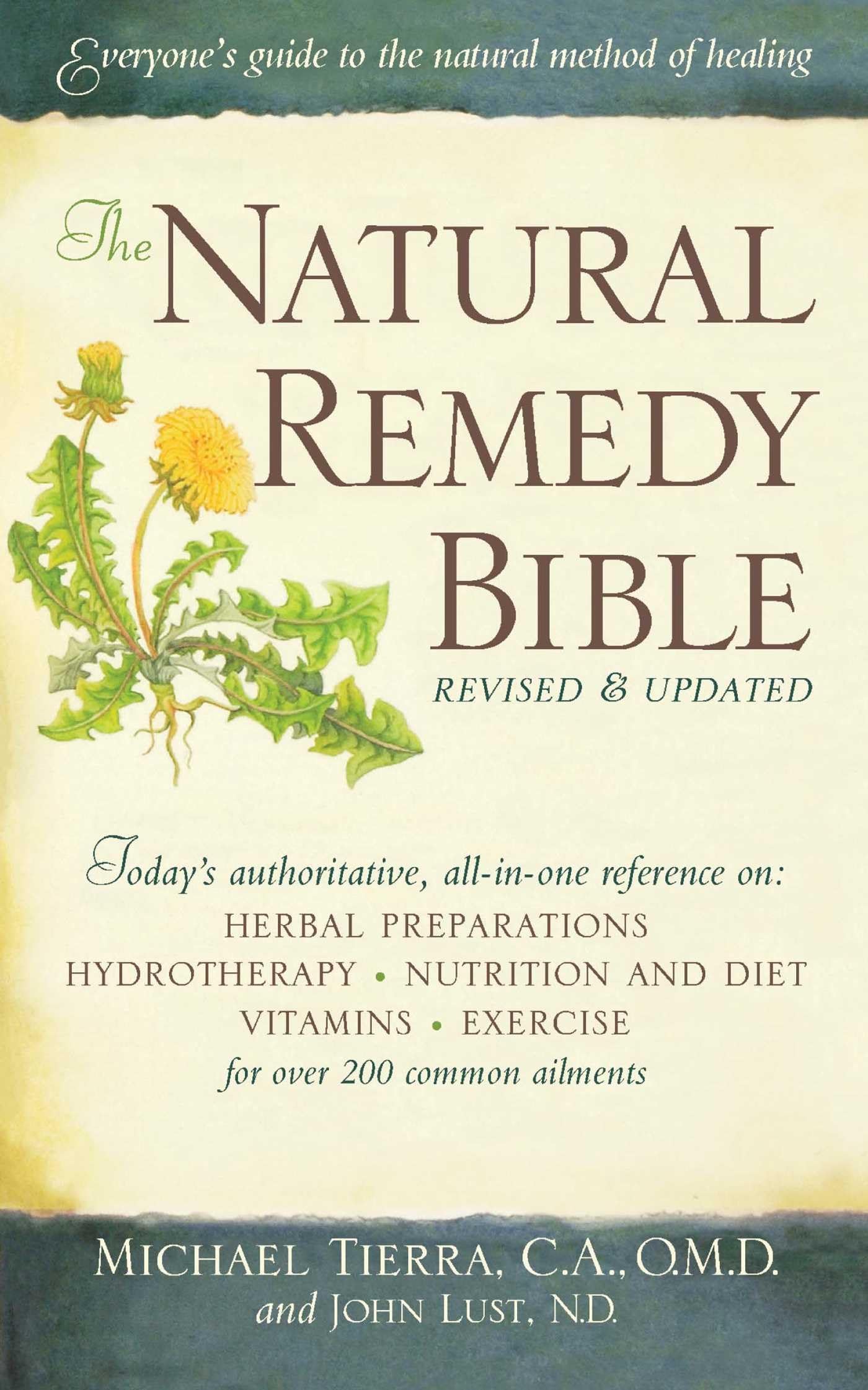 The Natural Remedy Bible: Holistic Healing Guide with Herbs, Essential Oils & Home Treatments - Perfect for Home Wellness & Natural First Aid