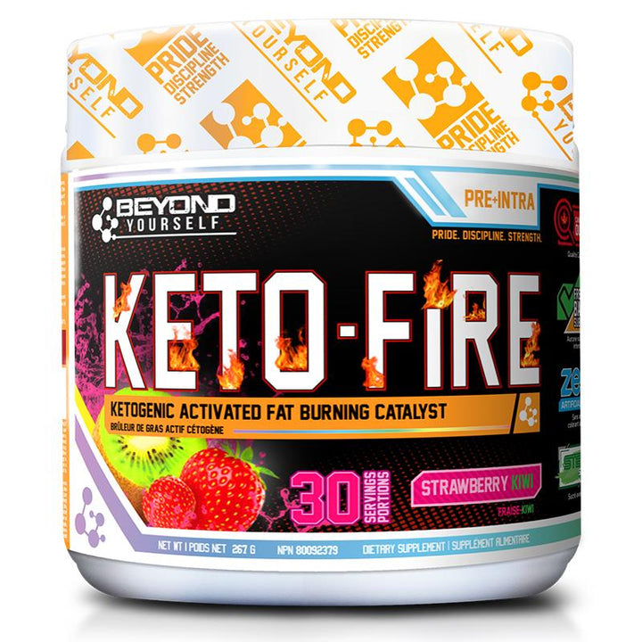 Beyond Yourself Keto Fire 267g - Premium Ketogenic Supplement for Weight Loss & Energy Boost | Ideal for Low-Carb Diet & Fitness Enthusiasts