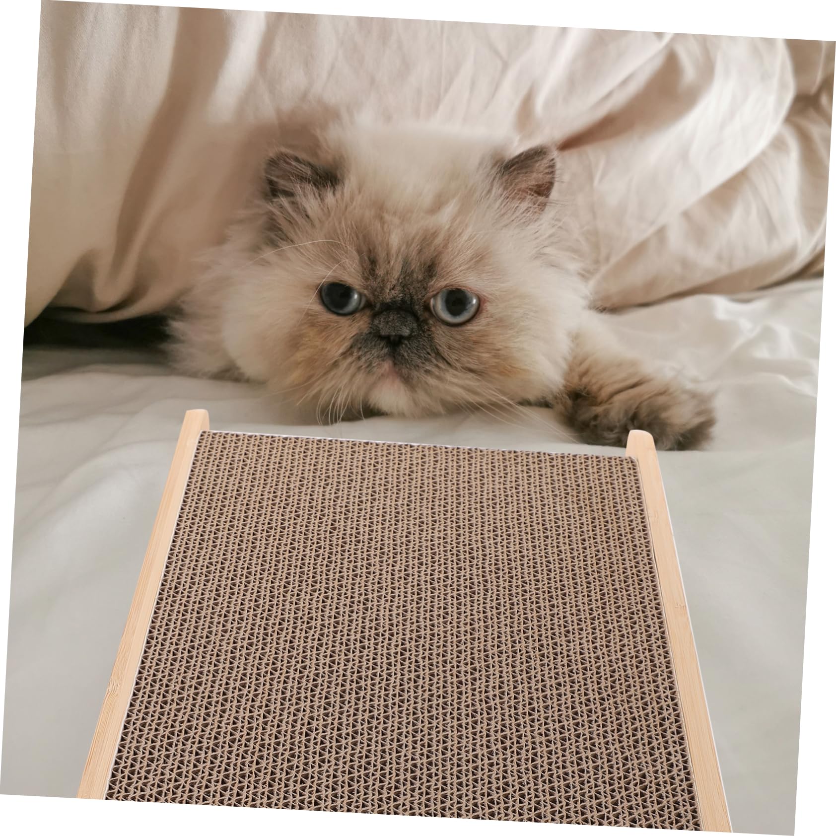 Balacoo Natural Sisal Cat Scratcher Mat - Durable Scratching Pad for Cats to Grind Claws & Protect Furniture, Non-Slip Cat Scratch Rug for Indoor Use - Perfect for Living Room, Bedroom, and Home Decor