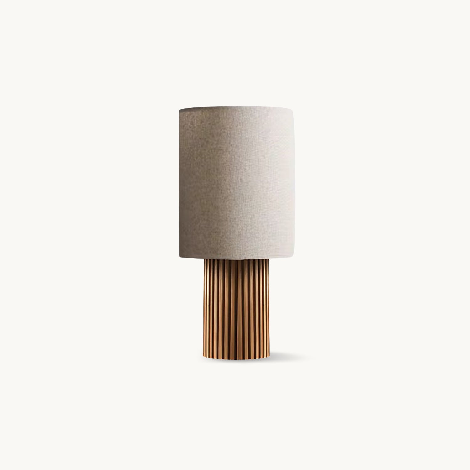 Modern Wooden Log Standing Table Lamp - Adjustable Height & Warm LED Light for Living Room, Bedroom, or Office Decor