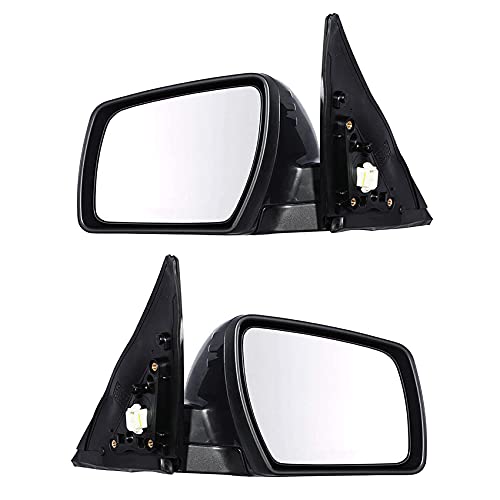 RAREELECTRICAL New Pair of Side View Door Mirrors Compatible with 2012-2013 Kia Soul Base Model - Replacement for OEM 87610-2K331 & 87620-2K331 - Perfect for Parking, Lane Changes & Enhanced Visibility