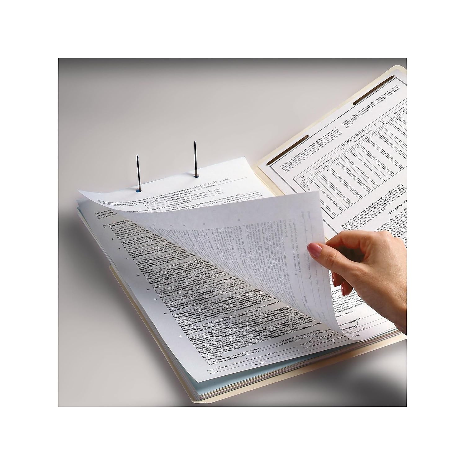 Smead Heavy Duty W-Fold Expansion File Folders SMD34276 - Letter Size, 2
