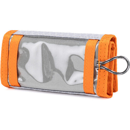 Think Tank Photo SD Pixel Pocket Rocket Memory Card Holder (Fireside Orange) - Secure Storage for DSLR & Mirrorless Camera SD Cards - Perfect for Travel & Outdoor Photography