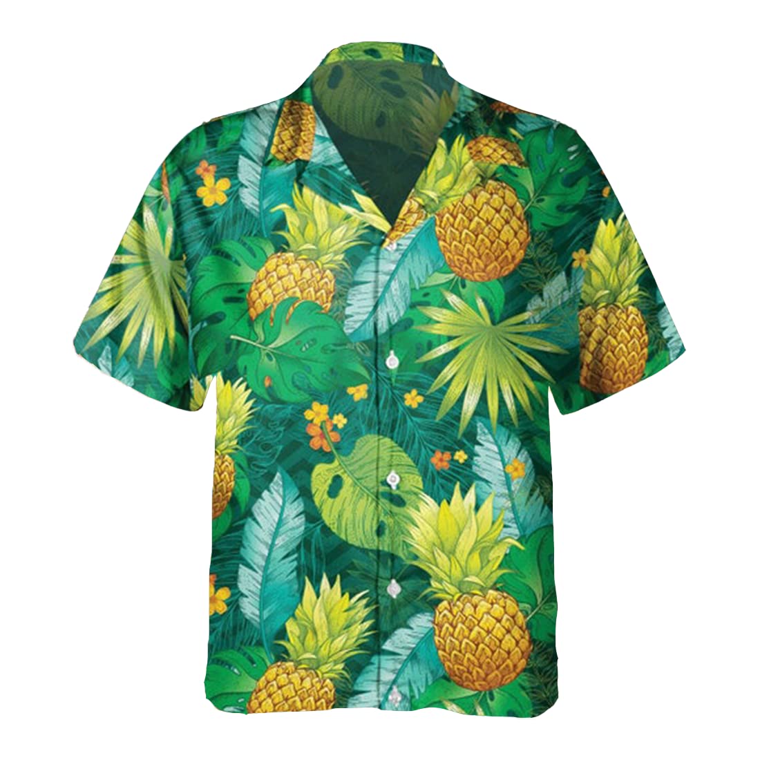 Hawaiian Shirts for Men & Women - Tropical Floral Short Sleeve Button Down Shirts | Summer Beach Vacation, Luau Party & Casual Wear