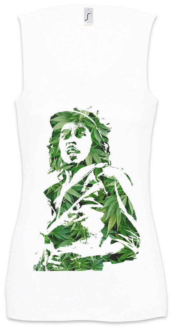 Urban Backwoods Ganja Bob Women's Tank Top - Breathable Workout Shirt for Gym, Yoga & Fitness Training | Casual Streetwear Style