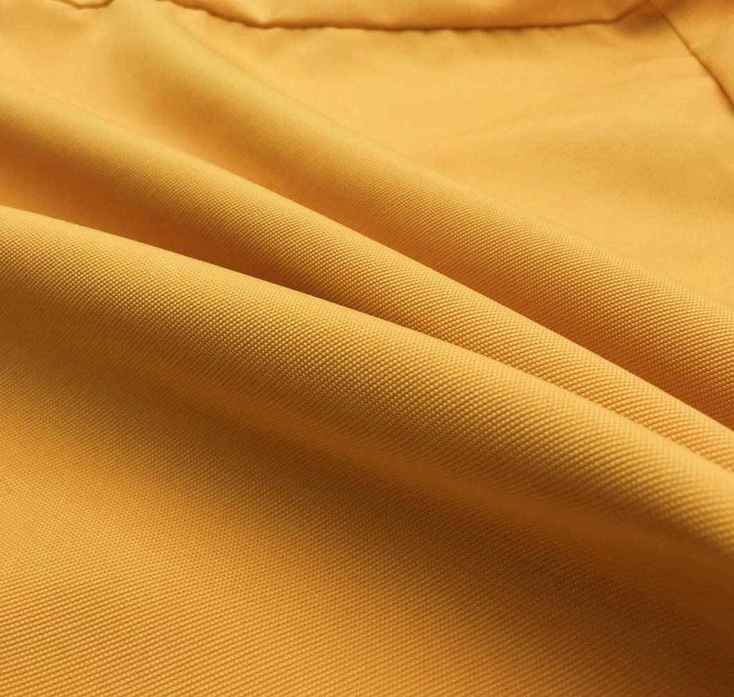 Sunflower Yellow Waterproof Outdoor Patio Chair Cushion Covers (25x25x5 Inches, Set of 4) - Cozy & Durable Seat Pillows for Garden, Deck, Poolside & Backyard Furniture