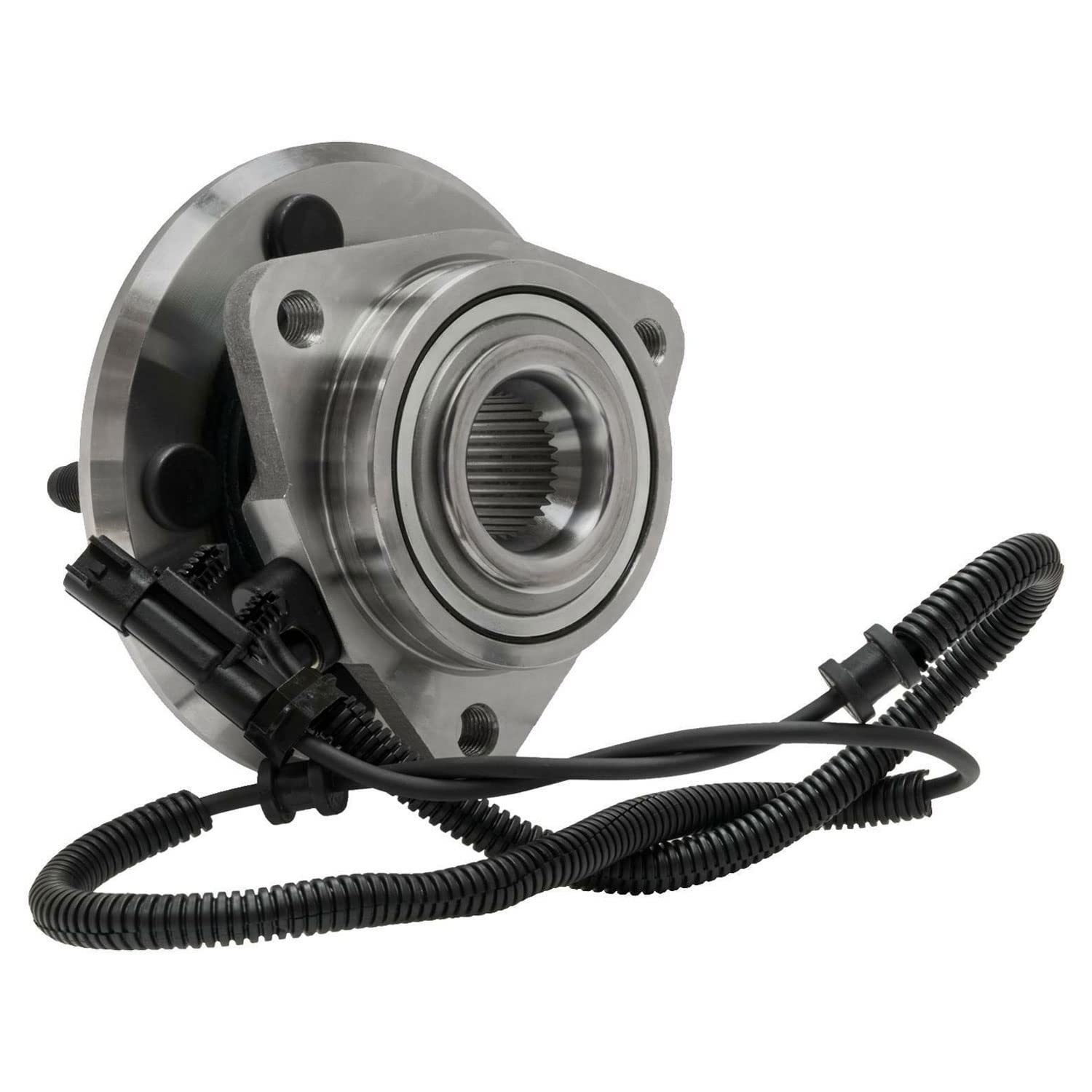 Dodge Nitro & Jeep Liberty Front Wheel Hub Bearing Assembly with ABS - Compatible with 2007-2011 Dodge Nitro & 2008-2012 Jeep Liberty - Perfect for Off-Roading, Daily Commuting & Vehicle Maintenance
