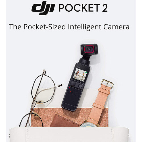 DJI Pocket 2 Creator Combo - 4K Handheld Gimbal Camera with 1